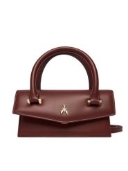 Patrizia Pepe Torebka 8B0111/L061-B861 Brązowy. Brązowe torebki klasyczne damskie Patrizia Pepe, ze skóry, bez dodatków. Za 1,269.00 zł.