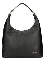 Wojas Skórzany shopper bag w kolorze czarnym - 44 x 26 x 11 cm rozmiar: onesize. Czarne shopper bag Wojas, bez wzorów, z materiału, na ramię, bez dodatków. Za 342.99 zł.