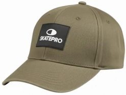 Odzież Czapki z daszkiem unisex SkatePro Baseball Czapka - Army. Biała czapki z daszkiem damskie SKATEPRO, na lato, bez wzorów, z bawełny. Za 119.99 zł.