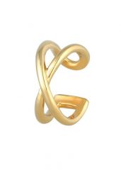 Elli Damska nausznica Single Cross Trend Blogger w srebrze 925 Sterling Silver Pierścionki 1 ct Damski. Szare pierścionki damskie Elli, srebrne. Za 168.99 zł.