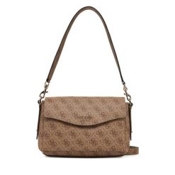 Torebka Guess. Brązowe torebki klasyczne damskie Guess, bez dodatków. Za 359.99 zł.
