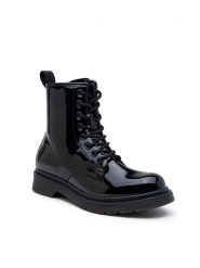 Foreverfolie Botki w kolorze czarnym rozmiar: 40. Czarne botki damskie Foreverfolie, bez obcasa, bez zapięcia. Za 245.96 zł.