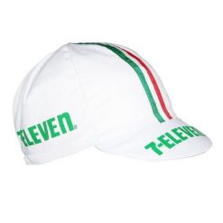 Czapka rowerowa Gist Equipe Vintage 7-Eleven. Białe czapki damskie GIST, bez wzorów. Za 129.00 zł.