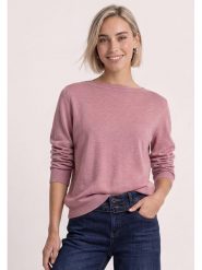 Street One Sweter w kolorze jasnoróżowym rozmiar: 38. Różowe swetry klasyczne damskie Street One, bez kołnierzyka. Za 99.95 zł.