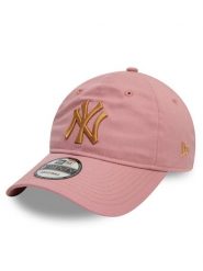 New Era Czapka z daszkiem 60595476 Różowy. Czerwone czapki z daszkiem damskie New Era, bez wzorów, z bawełny. Za 89.99 zł.