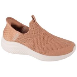 Buty sportowe Sneakersy damskie, Skechers Ultra Flex 3.0 - Cozy Streak. Brązowe obuwie sportowe casual damskie Skechers, z materiału, trekkingowe. W wyprzedaży za 369.00 zł.