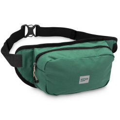 Saszetka sportowa nerka Spokey Drago. Zielone nerki i saszetki damskie Spokey, bez wzorów. W wyprzedaży za 39.99 zł.