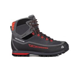 Buty trekkingowe damskie KINYETTI Mid Stx. Czerwone obuwie trekkingowe damskie Bergson, bez zapięcia. W wyprzedaży za 423.00 zł.