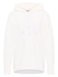 ELBSAND Bluza "Dana" w kolorze białym rozmiar: L. Białe bluzy damskie ELBSAND, l, bez wzorów, z kapturem. Za 189.29 zł.