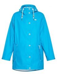 Schmuddelwedda Płaszcz przeciwdeszczowy w kolorze błękitnym rozmiar: XL/XXL. Niebieskie płaszcze damskie Schmuddelwedda, xl, bez wzorów, bez kaptura. Za 325.79 zł.