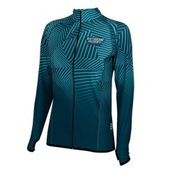 Bluza damska do biegania rozpinana EXTREME HOBBY CALEIDOSCOPE. Niebieskie bluzy damskie EXTREME HOBBY, na jesień, l, bez wzorów, z elastanu, bez kaptura. Za 219.00 zł.