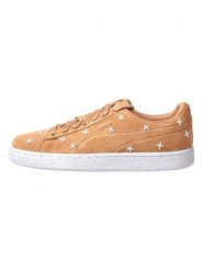 Puma Skórzane sneakersy "Suede Flower" w kolorze jasnobrązowym rozmiar: 38. Brązowe obuwie sportowe damskie Puma, bez zapięcia. Za 145.94 zł.