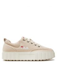 Fila Sneakersy Sandblast C Wmn FFW0062 Beżowy. Brązowe obuwie sportowe damskie Fila, z materiału, bez zapięcia. Za 199.99 zł.