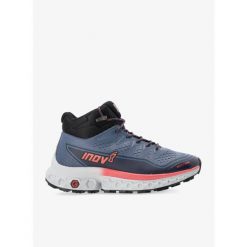 Buty turystyczne damskie Inov-8 RocFly G 390. Szare obuwie trekkingowe damskie Inov-8, bez zapięcia. W wyprzedaży za 605.75 zł.