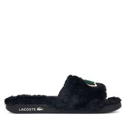 Kapcie Lacoste. Czarne kapcie damskie Lacoste. Za 374.99 zł.