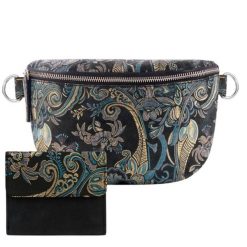 ZESTAW PREZENTOWY DLA NIEJ ZUP-102-G SASZETKA SKÓRZANA T-36-G I PORTFEL SKÓRZANY T-11-G. Nerki i saszetki damskie bez wzorów, ze skóry. Za 209.99 zł.