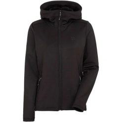 Bluza z kapturem damska Didriksons Anneli Full Zip 2. Czarne bluzy damskie Didriksons, m, bez wzorów, z elastanu, z kapturem. Za 388.50 zł.