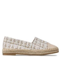 Espadryle DeeZee. Brązowe espadryle damskie DeeZee, bez wzorów, bez obcasa. Za 99.99 zł.
