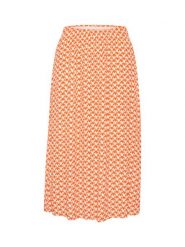 SAINT TROPEZ Spódnica w kolorze pomarańczowym rozmiar: XS. Pomarańczowe spódnice damskie Saint Tropez, na co dzień, s, bez wzorów, z wiskozy, klasyczne, maxi. Za 65.85 zł.