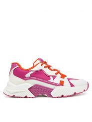 Guess Sneakersy FLJCAR ELE12 Różowy. Czerwone obuwie sportowe damskie Guess, ze skóry, bez zapięcia. Za 309.99 zł.