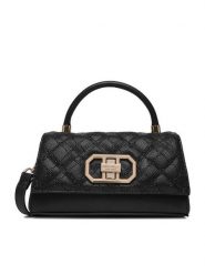 Nine West Torebka EO-Lexington Belle-LDA8702 Czarny. Czarne kuferki damskie Nine West, bez wzorów, z materiału, bez dodatków. Za 229.99 zł.