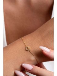 Lodie Silver Srebrna bransoletka z elementem ozdobnym rozmiar: onesize. Szare bransoletki damskie Lodie Silver, srebrne. Za 43.99 zł.