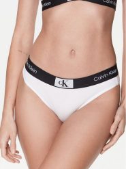 Calvin Klein Underwear Figi klasyczne 000QF7222E Biały. Białe figi Calvin Klein Underwear, bez wzorów, z bawełny. Za 59.99 zł.