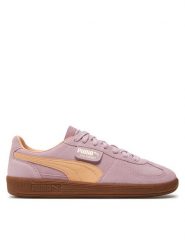 Puma Sneakersy Palermo 396463 06 Różowy. Czerwone obuwie sportowe damskie Puma, ze skóry, bez zapięcia. Za 229.99 zł.