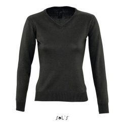 Sweter damski Sol's Galaxy. Czarne swetry klasyczne damskie SOL'S, na zimę, s, bez kołnierzyka. Za 193.50 zł.