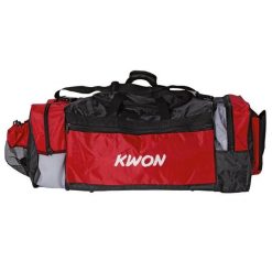 Torba sportowa taekwondo Kwon Evolution. Czerwone torby sportowe KWON, bez wzorów, z nylonu, duże. Za 218.50 zł.