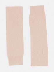 Just Cashmere Kaszmirowe mitenki w kolorze beżowym rozmiar: onesize. Brązowe rękawiczki damskie Just Cashmere, bez wzorów, z kaszmiru. Za 121.99 zł.