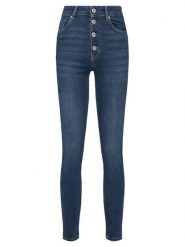 Karl Lagerfeld Jeans Jeansy B1W10033 Granatowy Skinny Fit. Niebieskie jeansy damskie Karl Lagerfeld Jeans, bez wzorów, z bawełny. Za 569.99 zł.