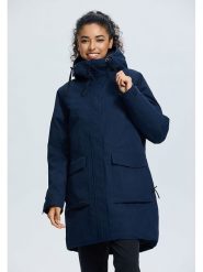 Icepeak Parka "Alpena" w kolorze granatowym rozmiar: 36. Niebieskie parki damskie Icepeak, m, z materiału, bez kaptura. Za 369.99 zł.