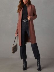 Milan Kiss Kardigan w kolorze jasnobrązowym rozmiar: S. Brązowe kardigany damskie Milan Kiss, s, bez wzorów. Za 165.31 zł.