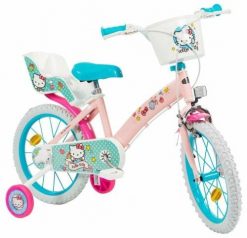 Rower dziecięcy 16" Hello Kitty TOIMSA 1649. Czerwone bez kategorii toimsa. Za 742.99 zł.