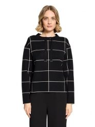 Betty Barclay Sweter w kolorze czarnym rozmiar: 38. Czarne swetry klasyczne damskie Betty Barclay, bez kołnierzyka. Za 219.95 zł.
