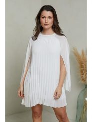 Curvy Lady Sukienka w kolorze białym rozmiar: 44/46. Białe sukienki damskie Curvy Lady, bez wzorów, klasyczne, bez ramiączek. Za 92.42 zł.
