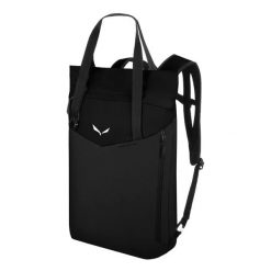 Torba na ramię Salewa Fanes. Czarne torby na laptopa Salewa, bez wzorów, z materiału. Za 459.50 zł.