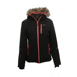 Damska kurtka narciarska Peak Mountain Artem. Czarne kurtki damskie Peak Mountain, na zimę, l, bez wzorów, bez kaptura. W wyprzedaży za 539.00 zł.