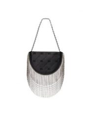 KARL LAGERFELD Torebka A4W30111 Czarny. Czarne torebki wieczorowe damskie KARL LAGERFELD, bez wzorów, z materiału, bez dodatków. Za 799.99 zł.