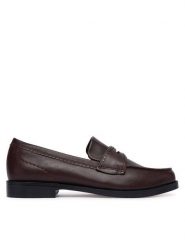 Clarks Lordsy Straven Edge 26186491 Brązowy. Brązowe półbuty damskie Clarks, bez wzorów, ze skóry, bez obcasa, bez zapięcia. Za 559.99 zł.