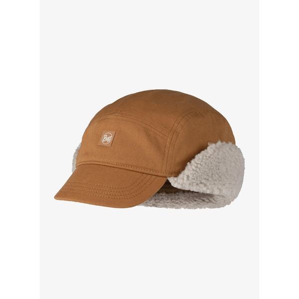 Czapka zimowa unisex Buff Fall Line Cap. Brązowe czapki damskie Buff, na zimę, bez wzorów. W wyprzedaży za 142.94 zł.