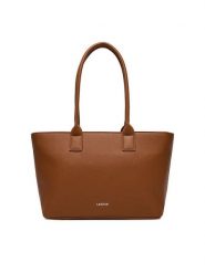 Lasocki Torebka C-LSK-X-005-08 Brązowy. Brązowe shopper bag Lasocki, bez wzorów, z materiału, bez dodatków. Za 189.99 zł.