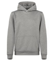 Clique Basic Active Hoody Junior — bluza junior z kapturem z barwionego włóknem. Szare bluzy damskie CLIQUE, m, bez wzorów, z włókna, z kapturem. Za 145.21 zł.
