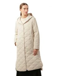 Ilse Jacobsen Płaszcz przejściowy w kolorze beżowym rozmiar: 44. Brązowe płaszcze damskie Ilse Jacobsen, bez wzorów, bez kaptura. Za 276.45 zł.