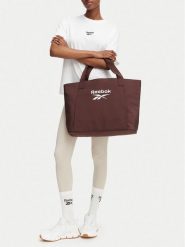 Reebok Torebka CWBEO-RBK-B-003-07 Brązowy ciemny. Brązowe shopper bag Reebok, z materiału, bez dodatków. Za 99.99 zł.