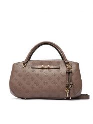 Guess Torebka Carmella HWPD22 25050 Beżowy. Brązowe kuferki damskie Guess, z aplikacjami, ze skóry, bez dodatków. Za 584.99 zł.
