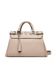 Guess Torebka HWEBG9 51105 Beżowy. Brązowe kuferki damskie Guess, ze skóry, bez dodatków. Za 409.99 zł.