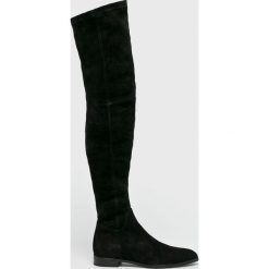 Gino Rossi - Kozaki. Szare kozaki damskie Gino Rossi, z materiału. Za 1,119.00 zł.