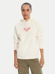 Roxy Bluza Surf Stoked Crew Brushed Vint ERJFT05018 Écru Regular Fit. Bluzy damskie Roxy, s, bez wzorów, z bawełny, bez kaptura. Za 209.99 zł.